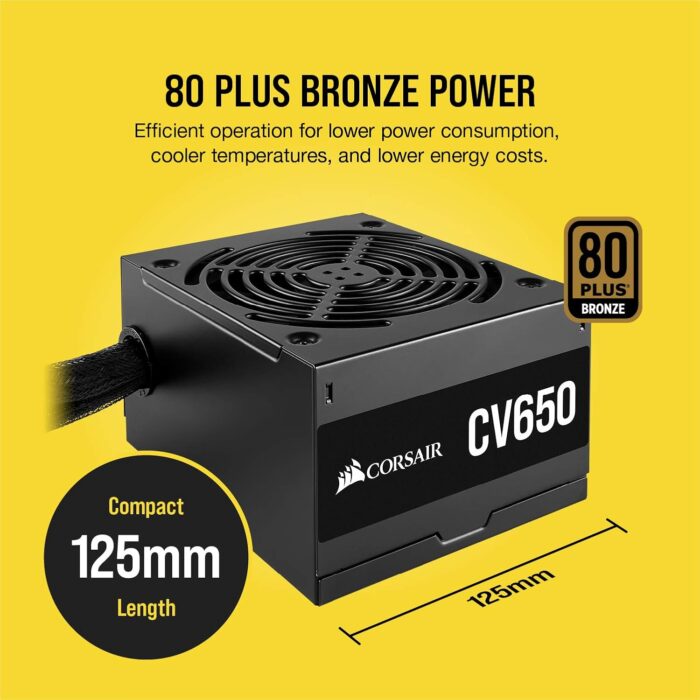 Power Supply Corsair CV650 - Imagen 4