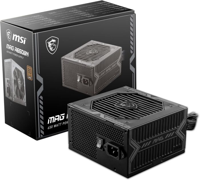 Power Supply MSI 650W 80 Plus Bronce - Imagen 3