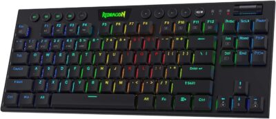 Teclado Mecanico Redragon Horus TKL k621 80% wireless