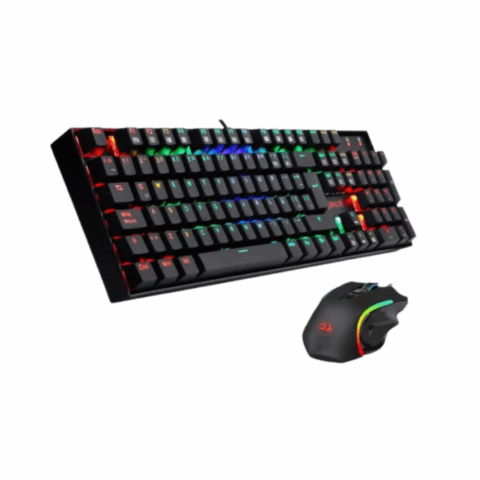 Combo Teclado y Mouse Mecanico Redragon