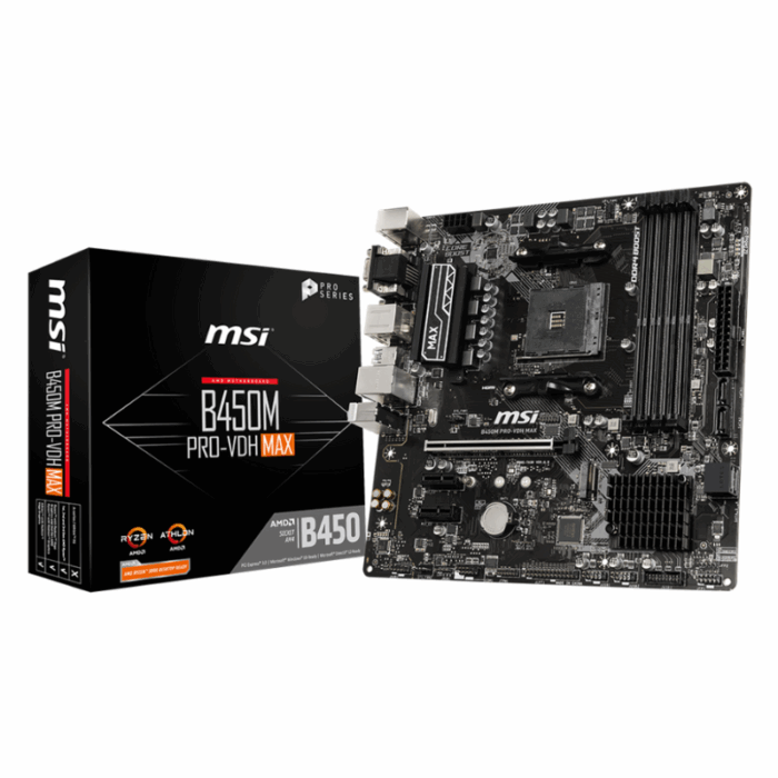 Board Msi B450M PRO-VDH MAX