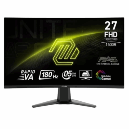 Monitor Gaming MSI Focus 27 Pulgadas Curvo 180HZ