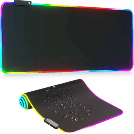 Alfombrilla de ratón RGB LED