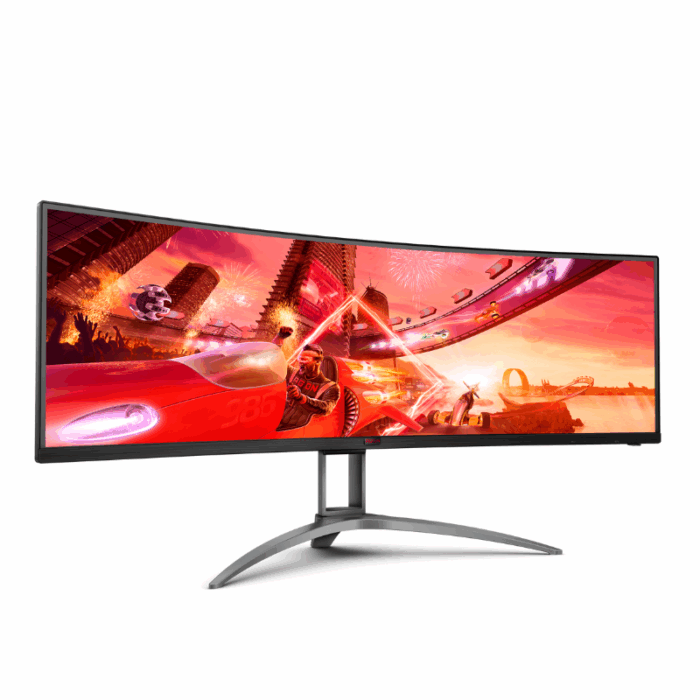 Monitor AOC 49 Pulgadas Gaming Curvo 165Hz