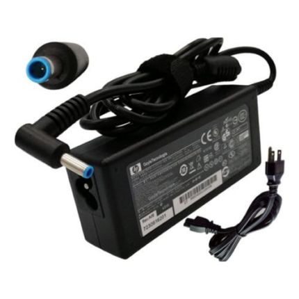HP Cargador Para Laptop Plug Fino Azul