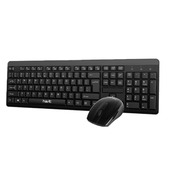 Combo Teclado y Mouse Inalambricos Havit