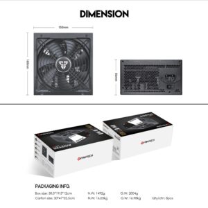 Power Supply Fantech 550W 80+