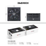 Power Supply Fantech 750W Modular - Imagen 3