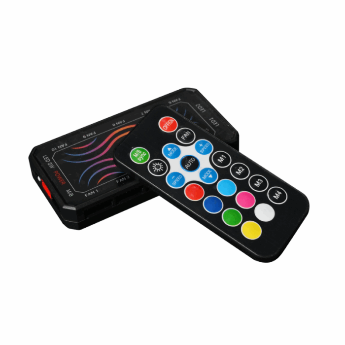 Hub Controlador de Ventiladores de 6 Pines para Pc con control remoto