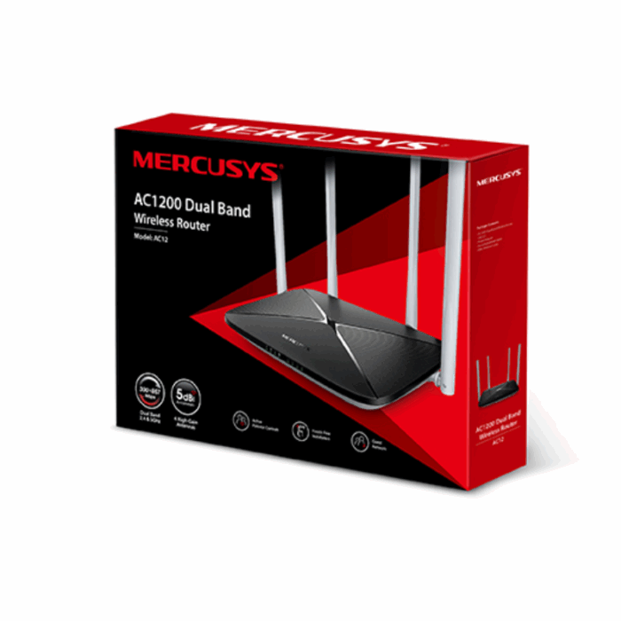 Router Mercusys AC1200 Dual Band