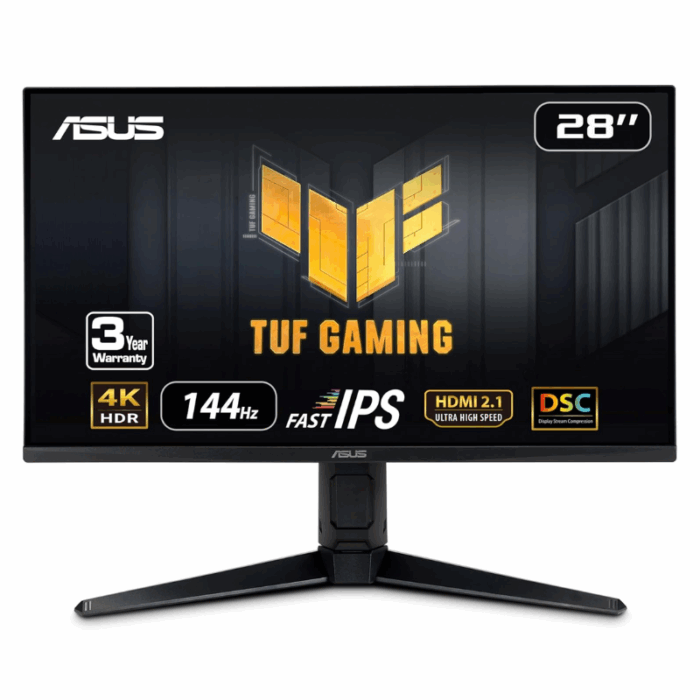 Monitor Asus Tuf 28 pulgadas 4K 144hz
