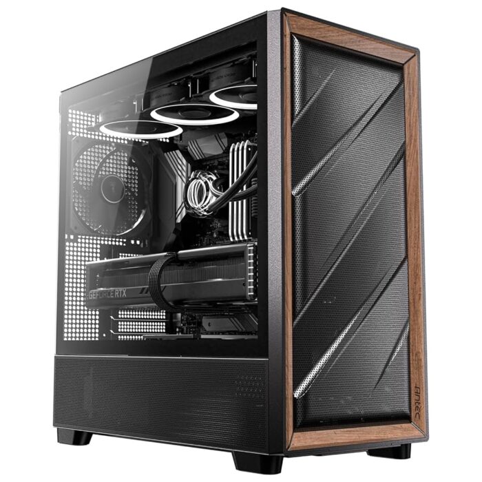 Case Gaming Antec Flux Negro - Imagen 2