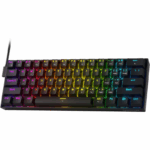 Teclado Mecánico Redragon Fizz K617 Negro