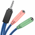 Adaptador de Audio 2 a 1