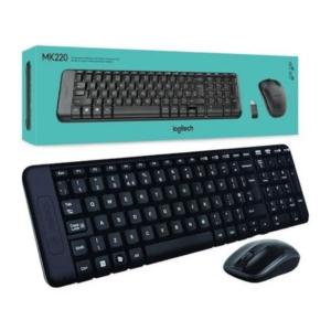 Combo Teclado y Mouse Wireless Logitech MK220