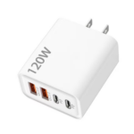 Cargador Carga Rapida 120W 2 USB + 2 TIPO C