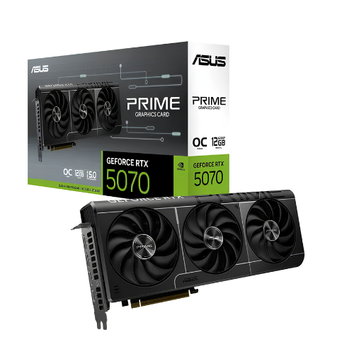 Grafica RTX 5070 12GB Asus Prime 3 Fans