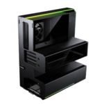 Case Phanteks EX5 Black ATX Mid Tower – Flujo de Aire Compartimentado, Vidrio Templado, Type-C 20Gbps - Imagen 3