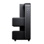 Case Phanteks EX5 Black ATX Mid Tower – Flujo de Aire Compartimentado, Vidrio Templado, Type-C 20Gbps - Imagen 4